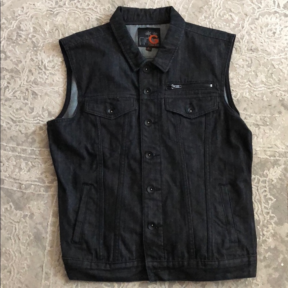 Denim vest